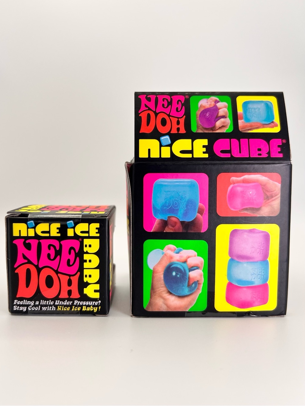 Authentic Needoh Bundle - Nice Cube and Nice Ice Baby Cube